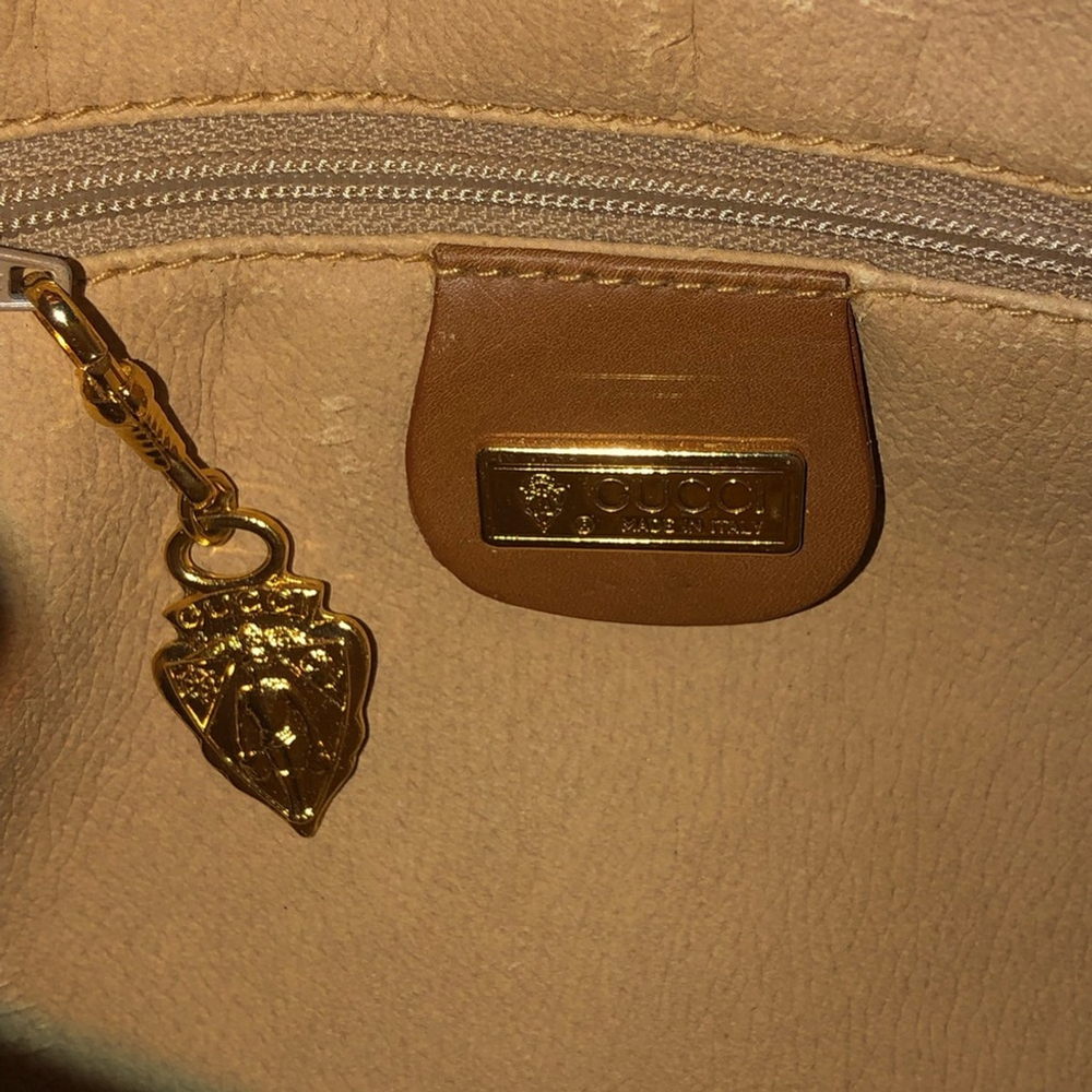 GUCCI GG Supreme Adjustable Crossbody Bag 1980’s Authentic - Picture 14 of 17